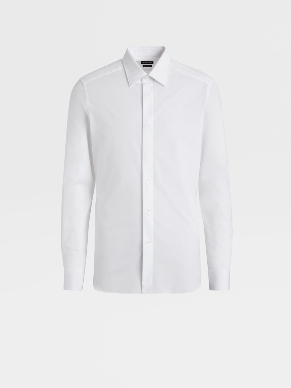 白色 Trofeo™ Comfort 棉质Tailoring衬衫，City 修身版型